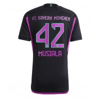Bayern Munich Jamal Musiala #42 Replica Away Shirt 2023-24 Short Sleeve